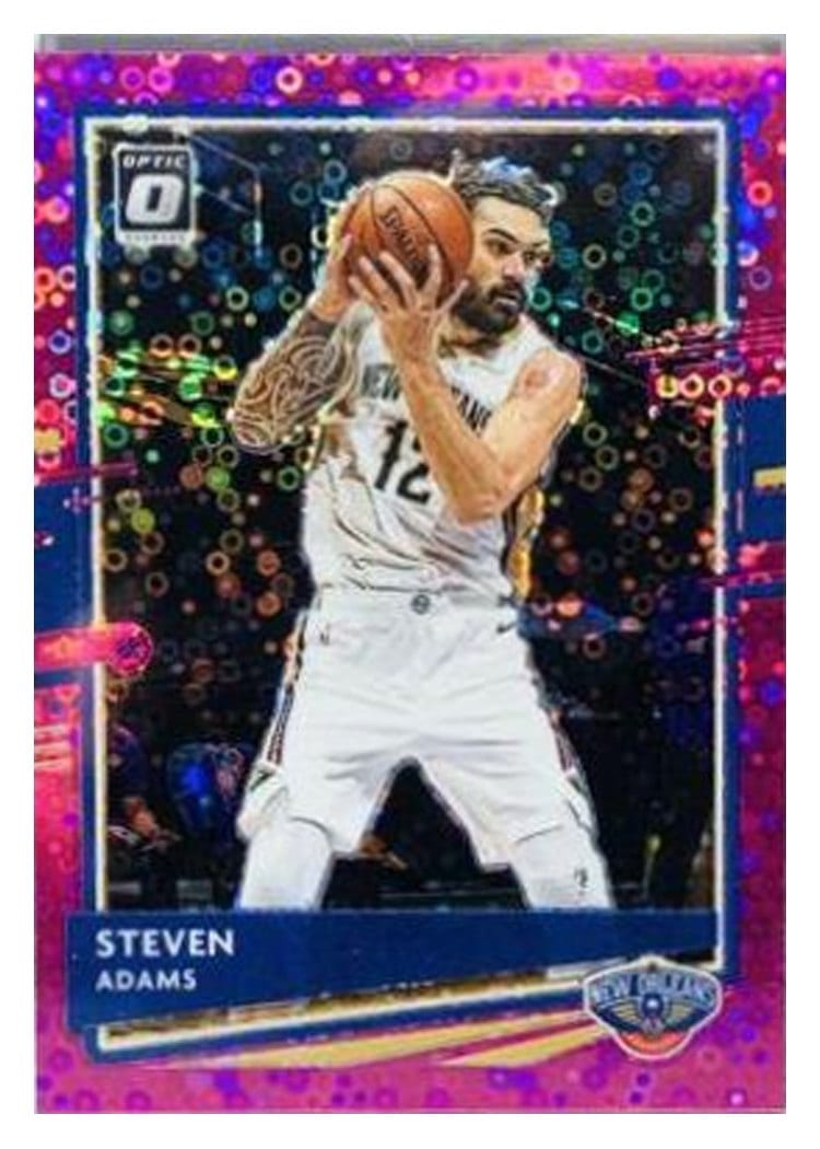 2020-21 Donruss Optic Base Set Steven Adams Fast Break Pink #37 card