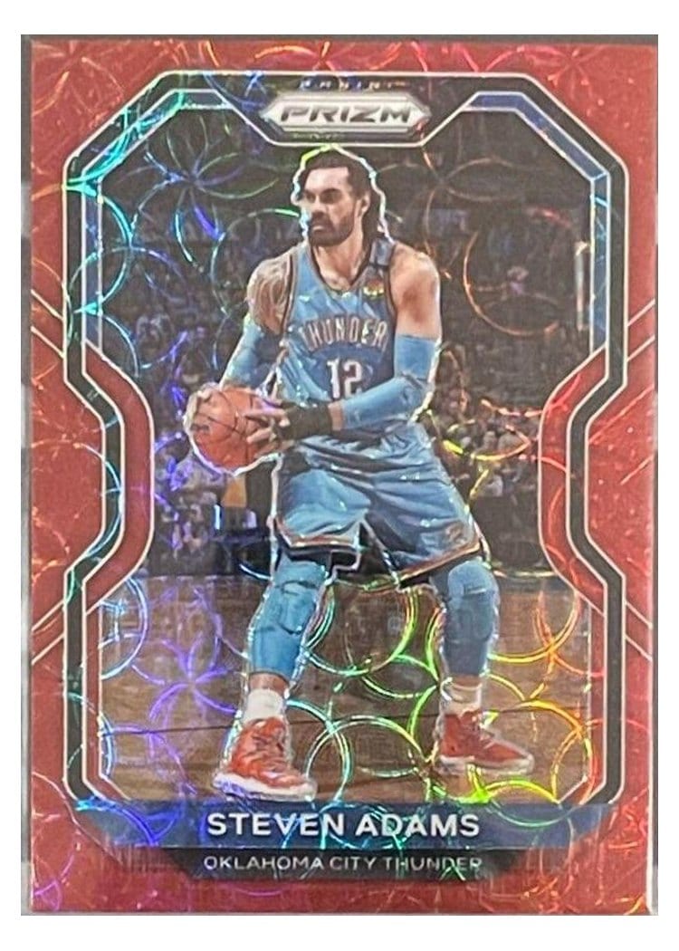 2020-21 Panini Prizm Base Set Steven Adams #110 card