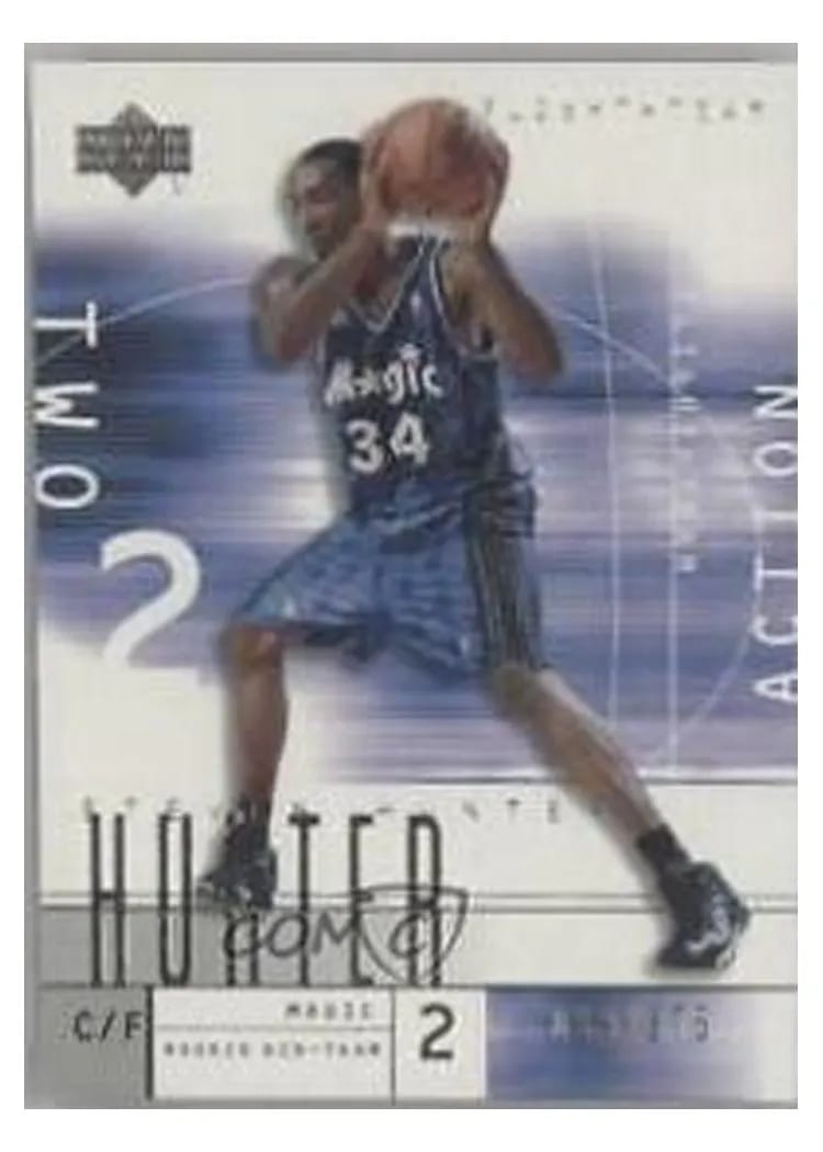 2001 Upper Deck Flight Team Steven Hunter #126 card