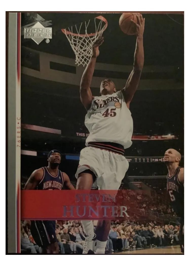 2007 Upper Deck Steven Hunter #104 card