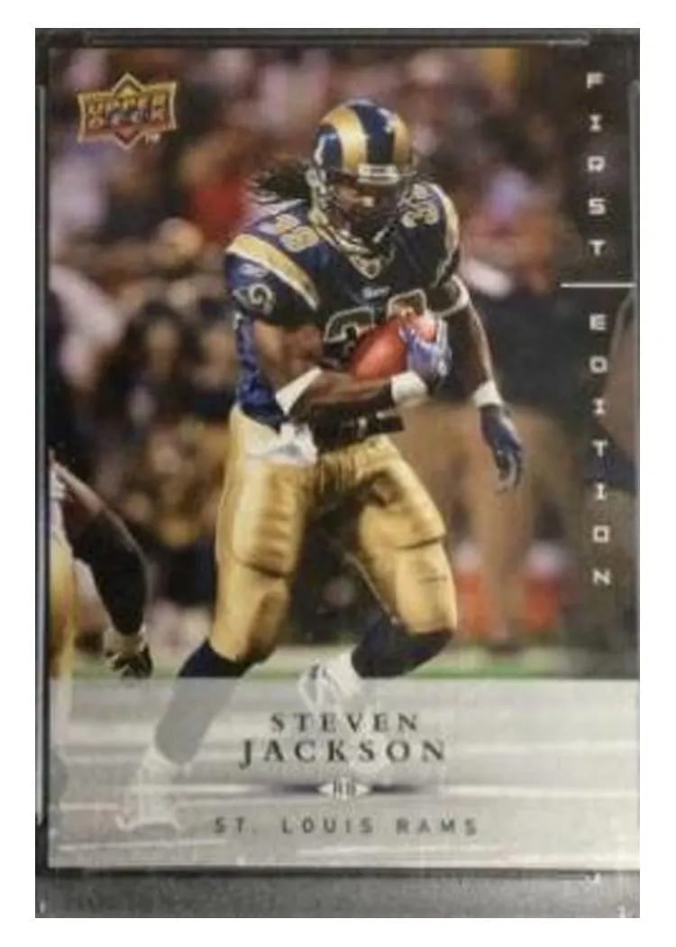 2008 Upper Deck First Edition Steven Jackson #132 card