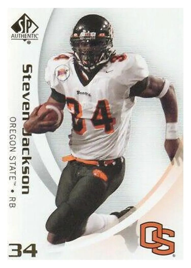2010 SP Authentic Steven Jackson #91 card