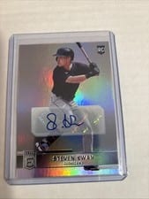 2022 Panini Chronicles Elite Autographs Steven Kwan #34 card