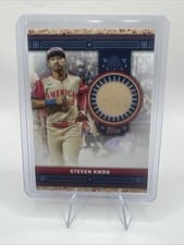 2024 Topps Update All-Star Stitches Relics Steven Kwan #ASR-SK card