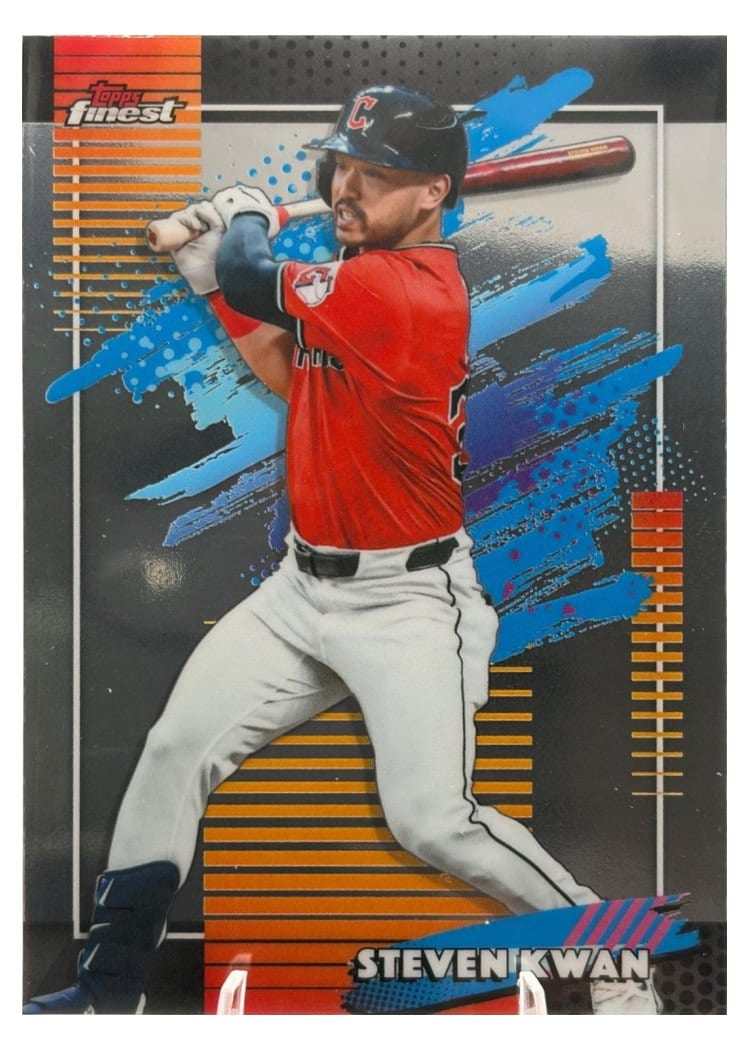 2026 Topps Finest Steven Kwan #132 card