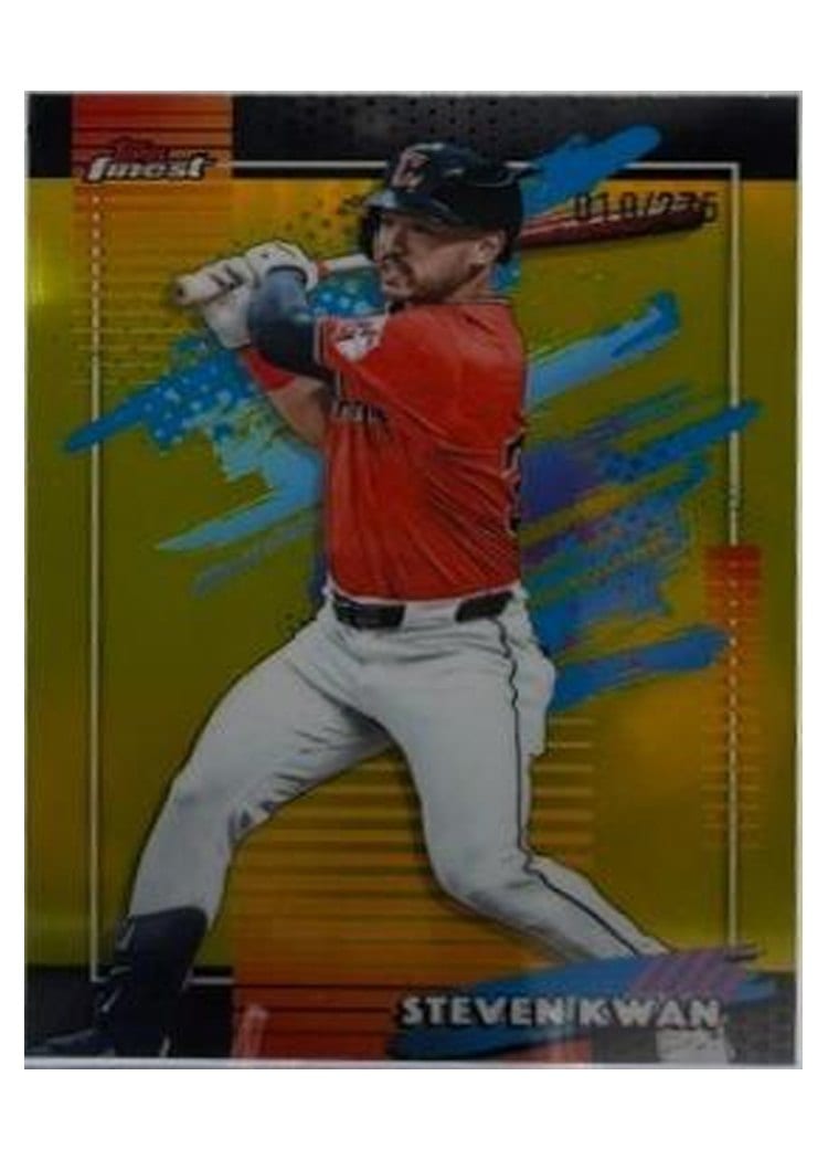 2026 Topps Finest Steven Kwan #132 card
