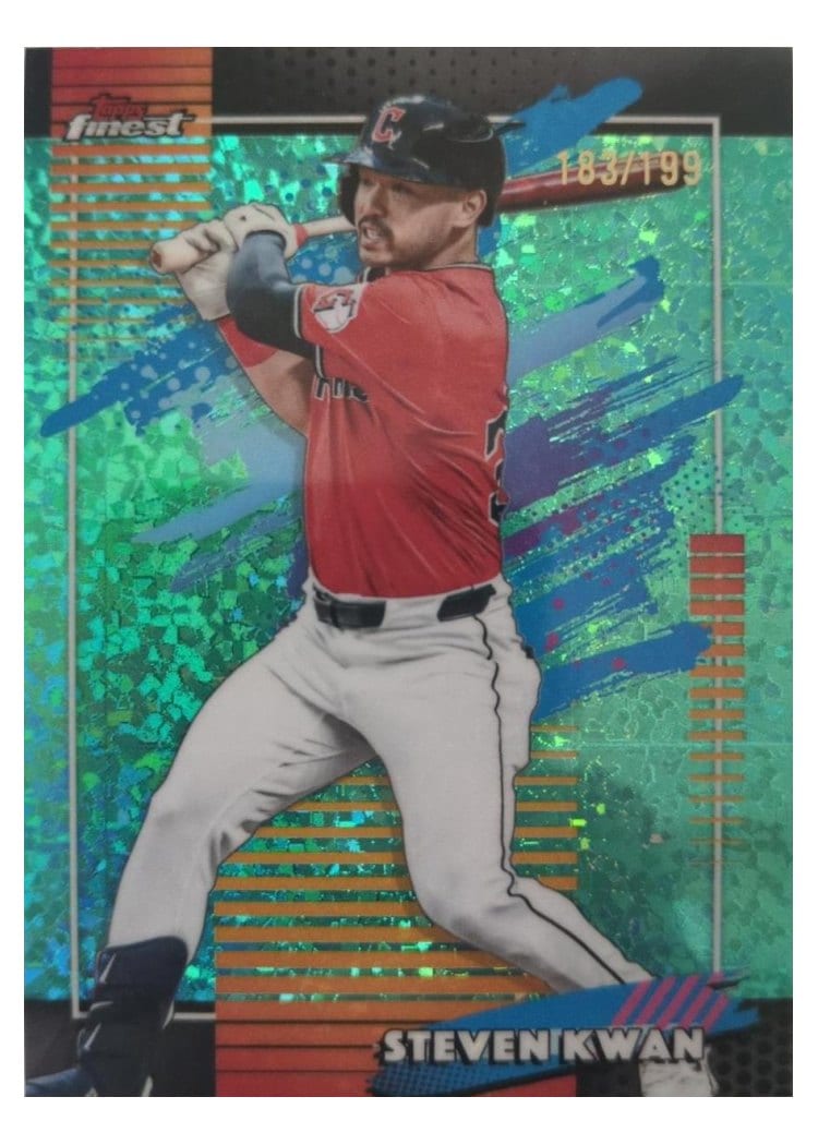 2026 Topps Finest Steven Kwan #132 card