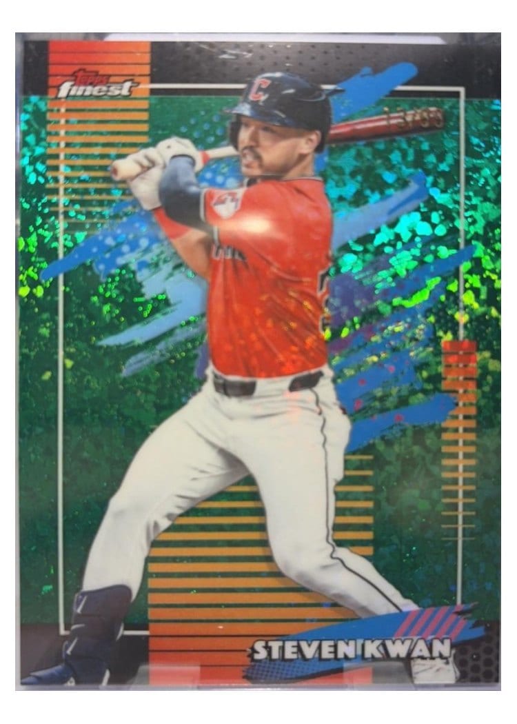 2026 Topps Finest Steven Kwan #132 card