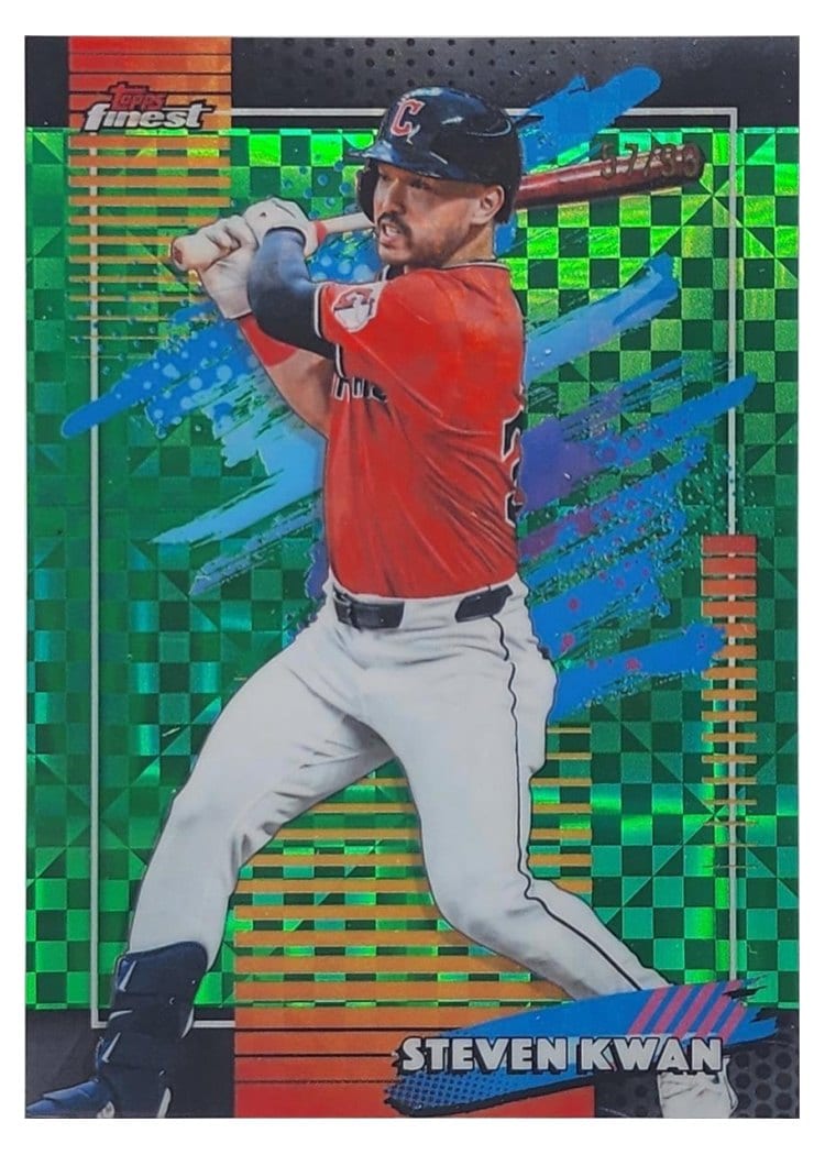 2026 Topps Finest Steven Kwan #132 card