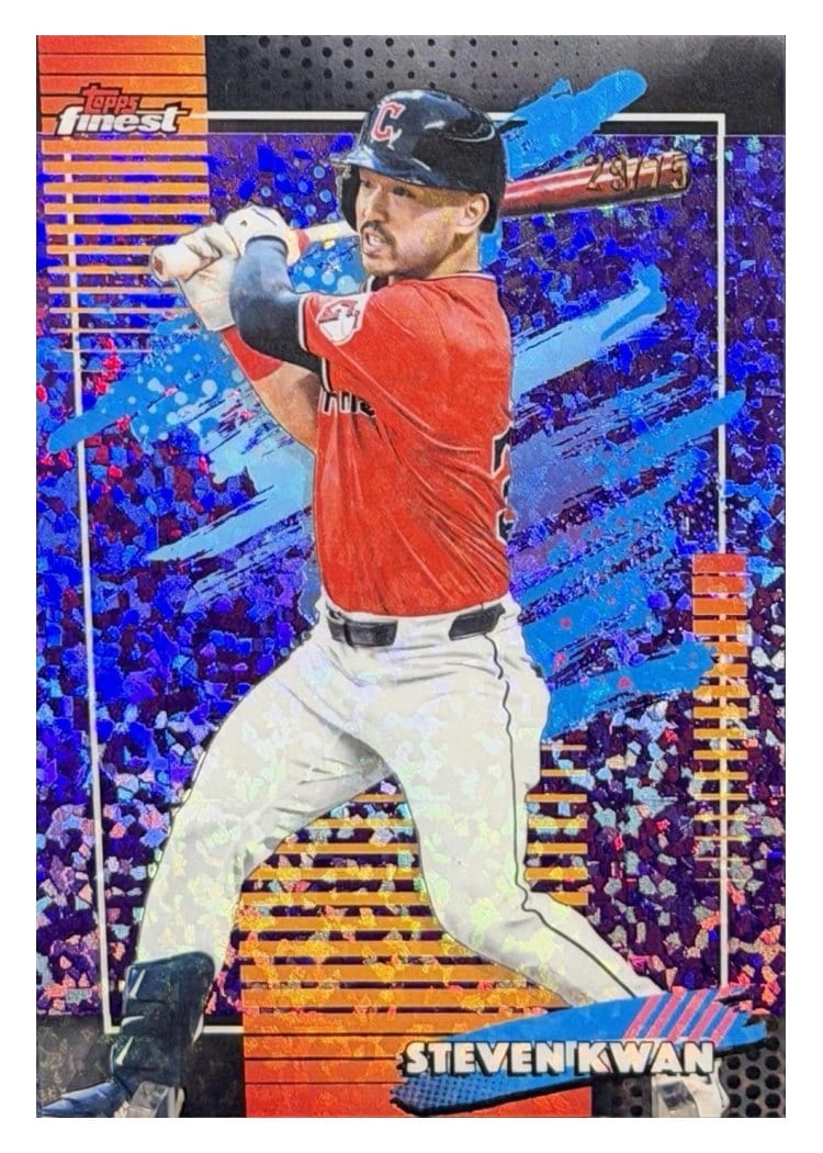 2026 Topps Finest Steven Kwan #132 card