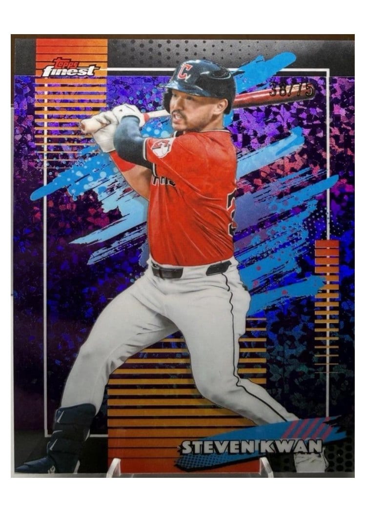 2026 Topps Finest Steven Kwan #132 card