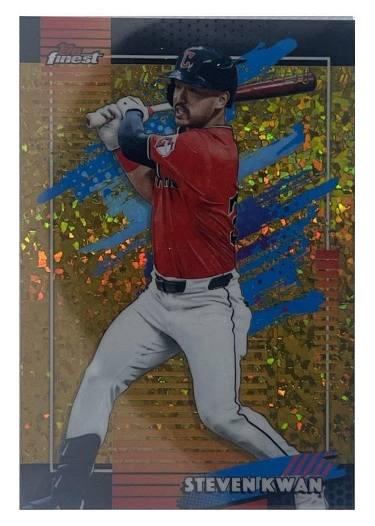 2026 Topps Finest Steven Kwan #132 card