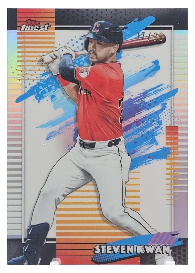 2026 Topps Finest Steven Kwan #132 card