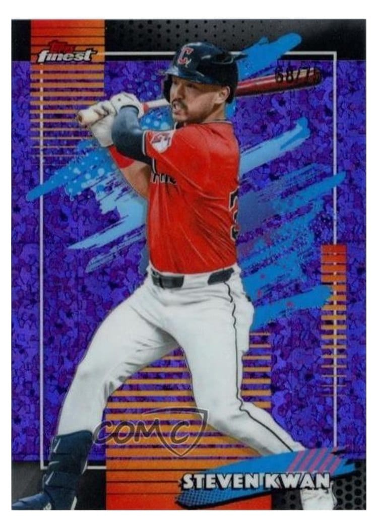 2026 Topps Finest Steven Kwan #132 card