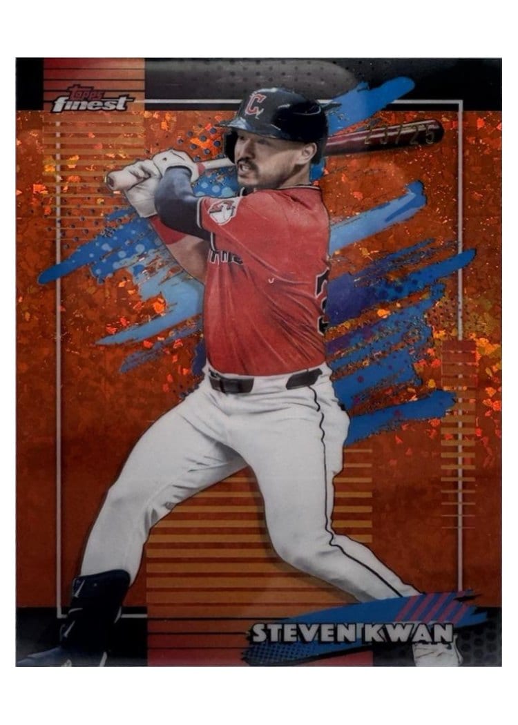 2026 Topps Finest Steven Kwan #132 card