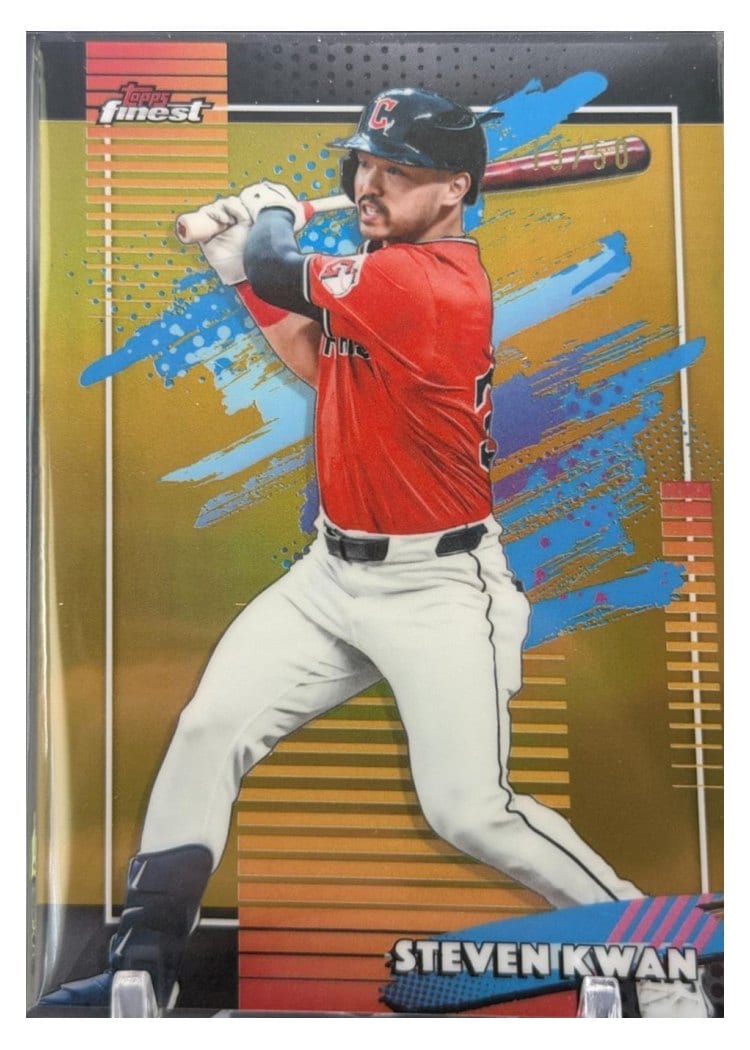 2026 Topps Finest Steven Kwan #132 card