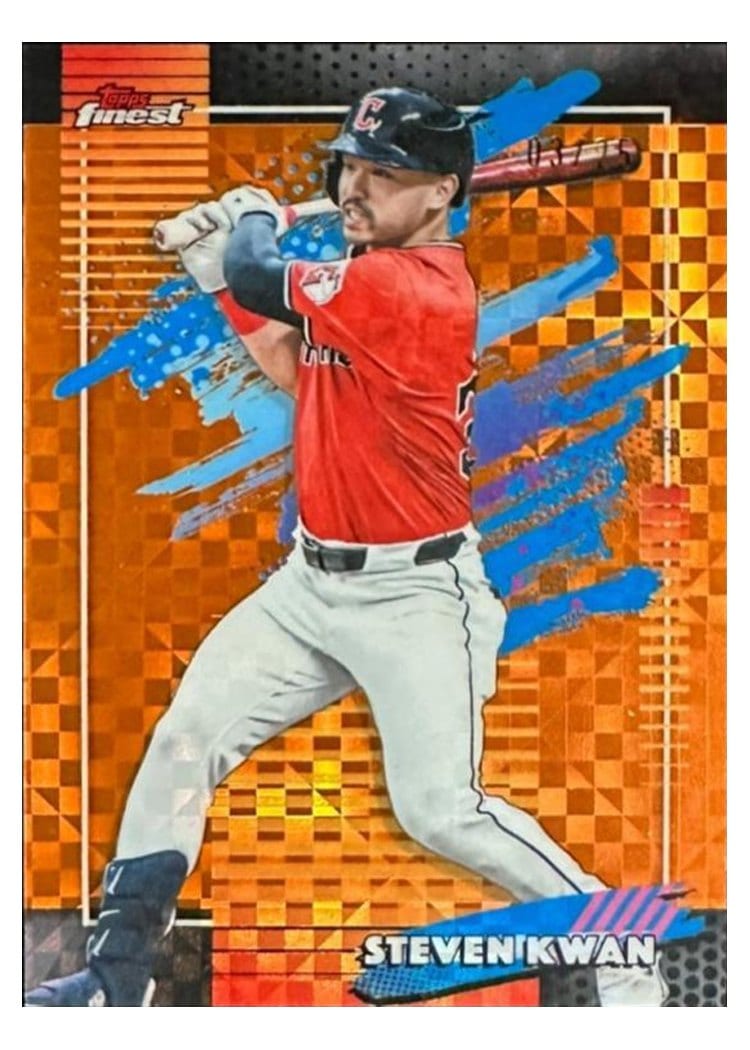 2026 Topps Finest Steven Kwan #132 card