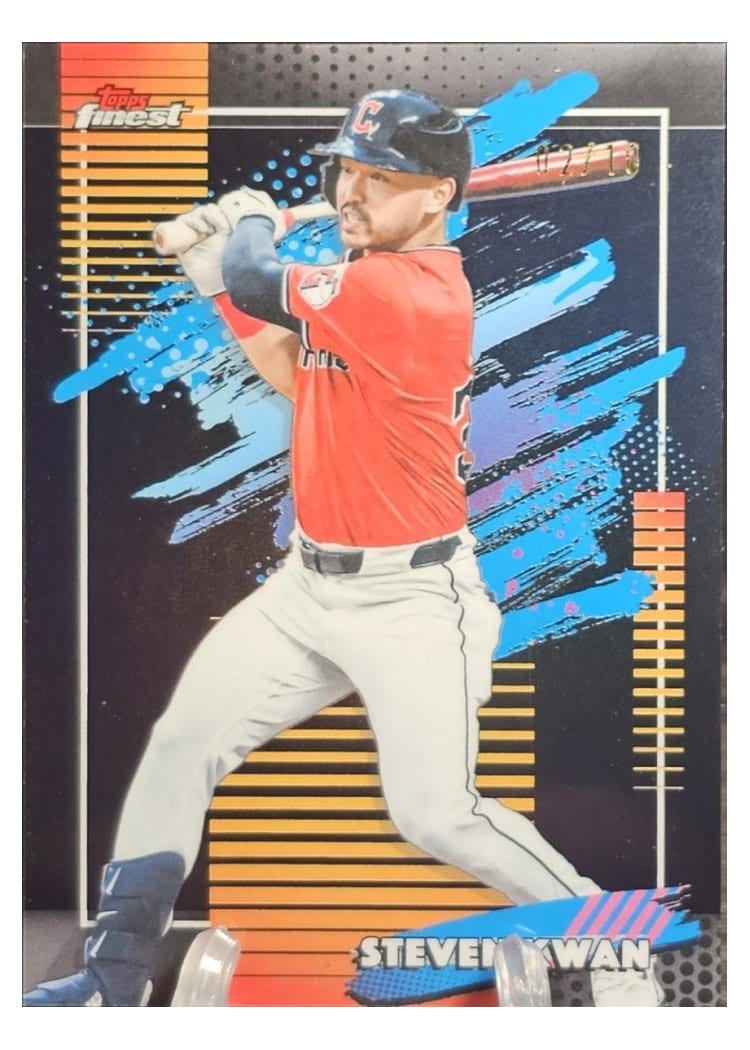 2026 Topps Finest Steven Kwan #132 card