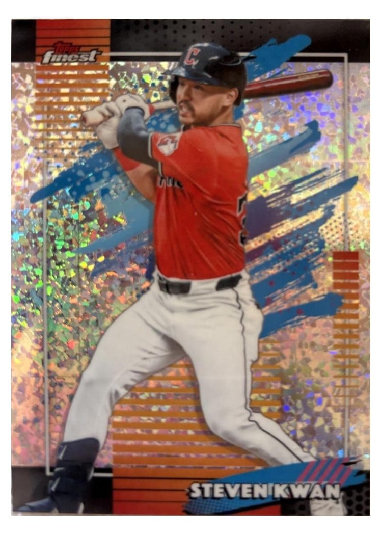2026 Topps Finest Steven Kwan #132 card