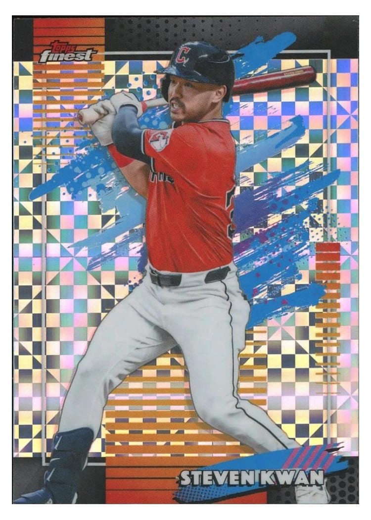 2026 Topps Finest Steven Kwan #132 card