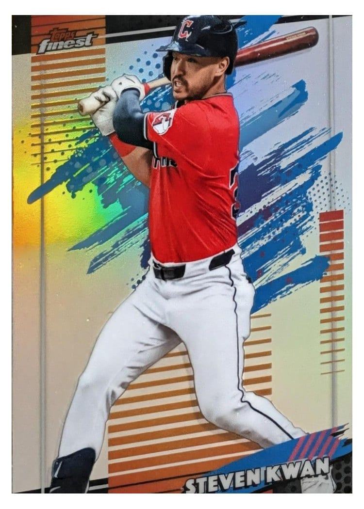 2026 Topps Finest Steven Kwan #132 card