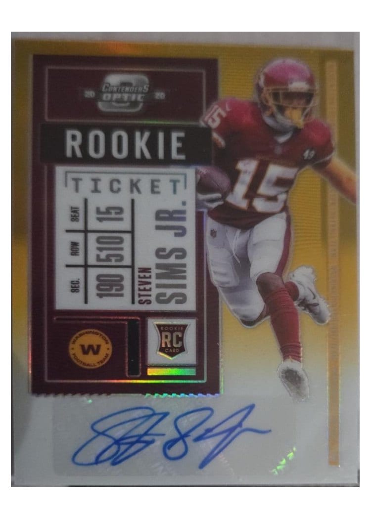 2020 Panini Contenders Optic Base Set Steven Sims Jr #204 card