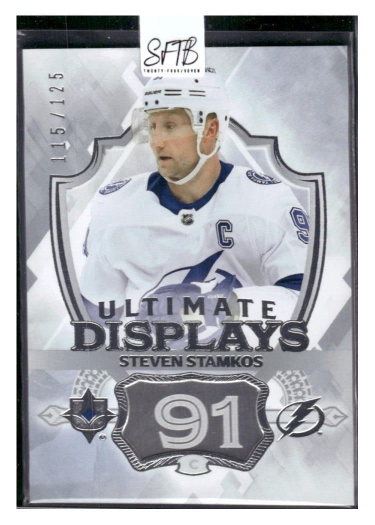 2023-24 Upper Deck Ultimate Collection Ultimate Displays Steven Stamkos #UD-SS card
