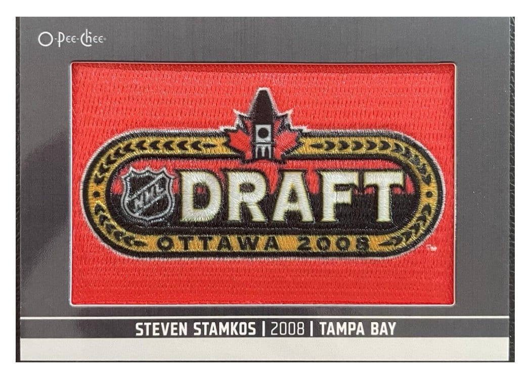 2024-25 O-Pee-Chee First Round Draft Patches Steven Stamkos #DP-17 card