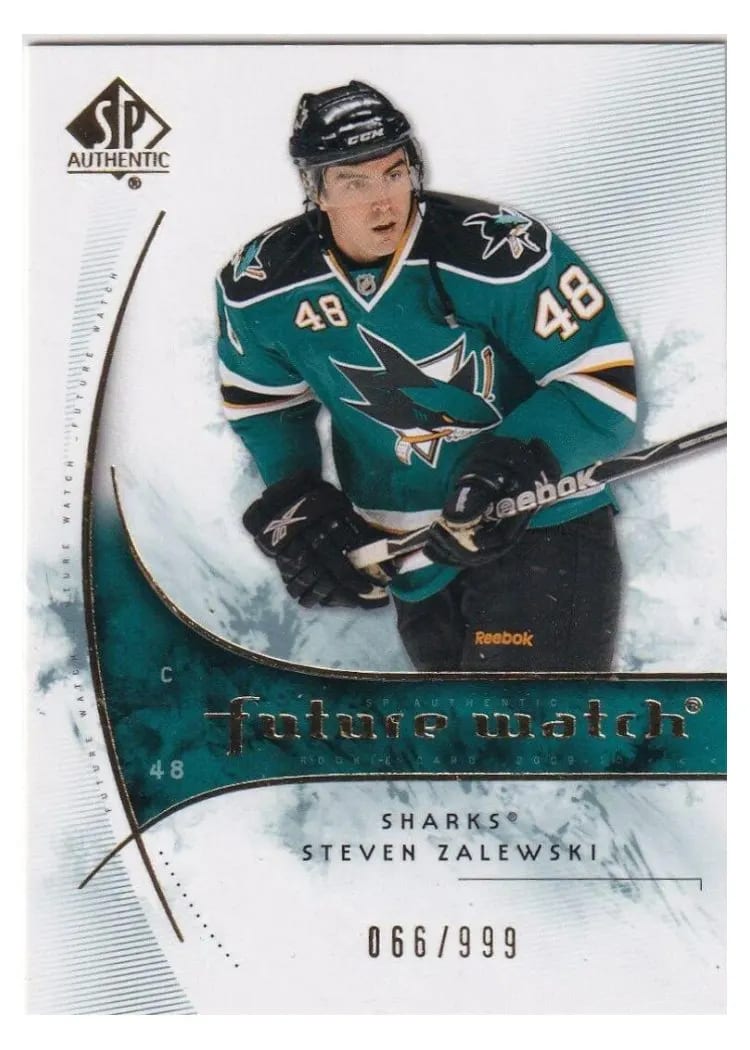 2009 SP Authentic Steven Zalewski #170 card