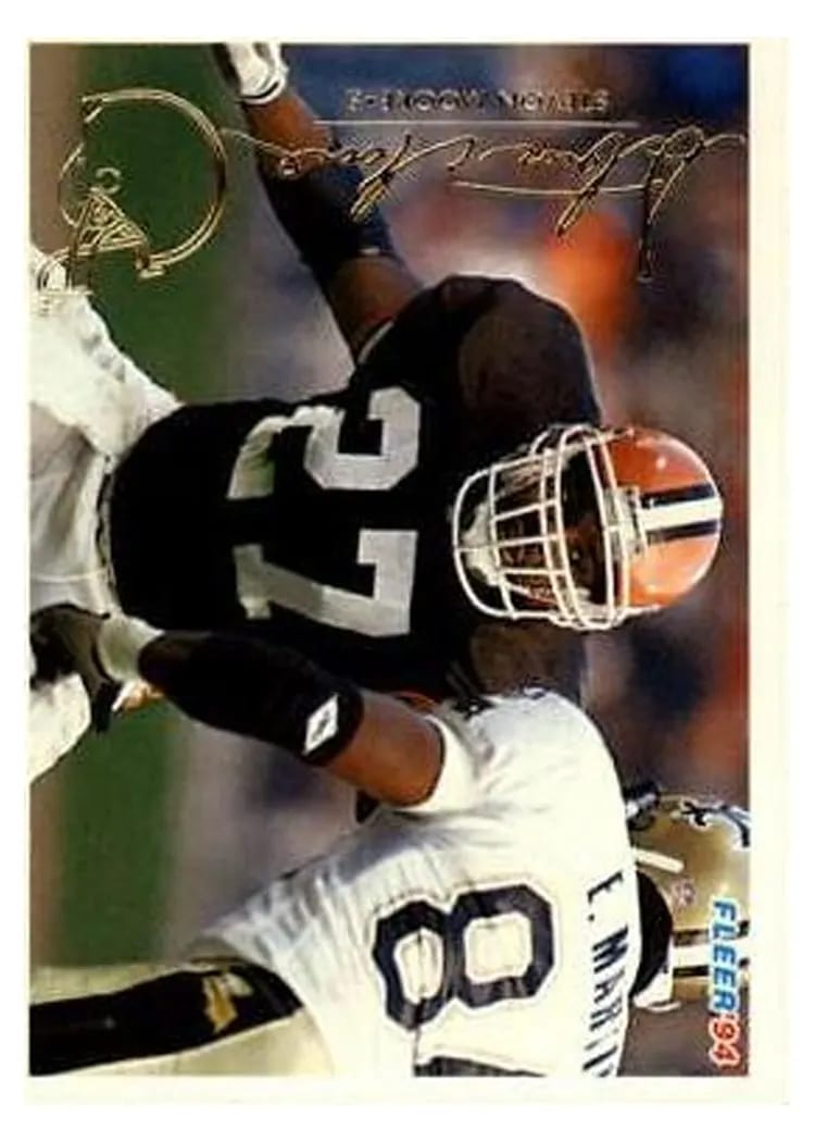1994 Fleer Stevon Moore #101 card