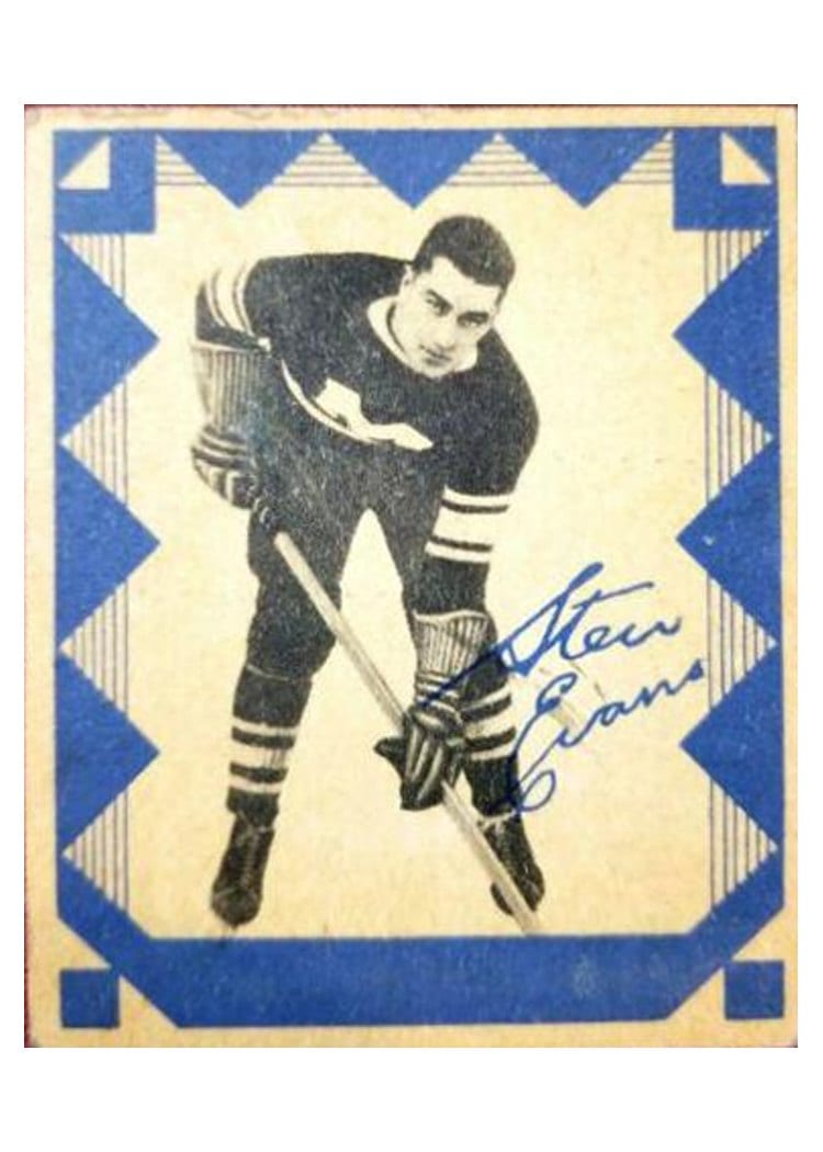 1937 O-Pee-Chee Stewart Evans #164 card