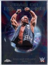 2026 Topps Chrome WWE Eras of Excellence "Stone Cold" Steve Austin #ERA-40 card