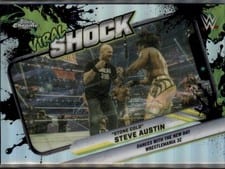 2026 Topps Chrome WWE Viral Shock "Stone Cold" Steve Austin #VIR-11 card