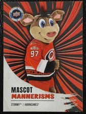 2026 Upper Deck National Hockey Card Day Mascot Mannerisms Stormy #M-4 card
