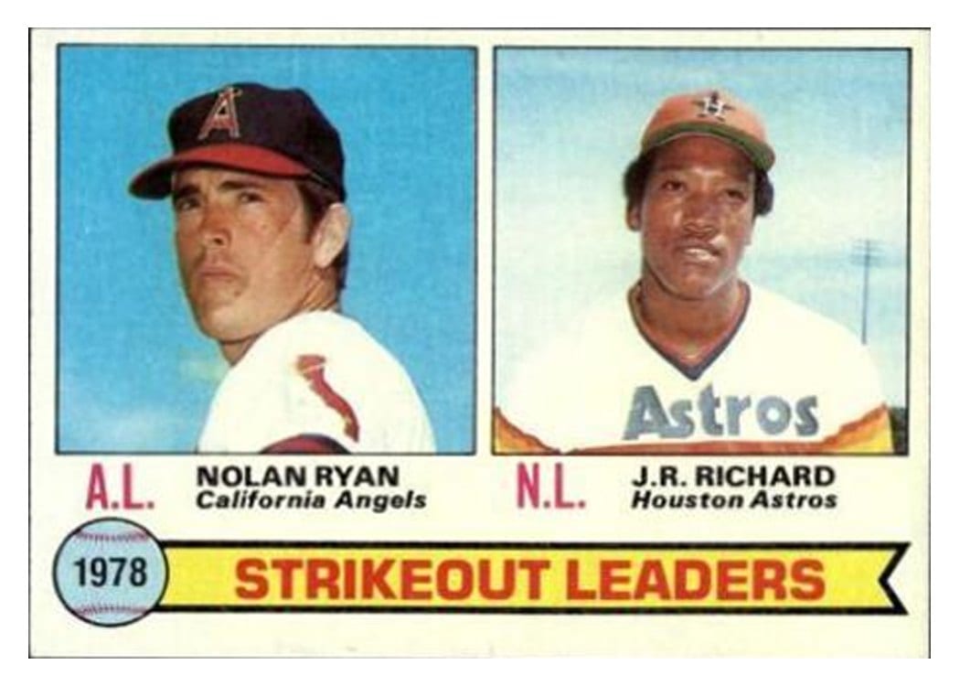 1979 Topps Strikeout Leaders #6 card
