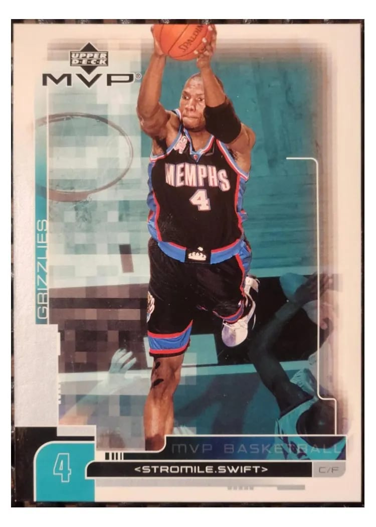2002 Upper Deck MVP Stromile Swift #89 card