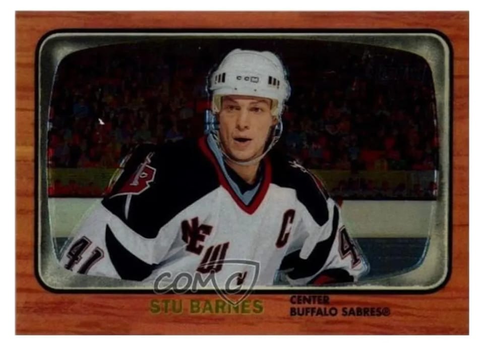 2002 Topps Heritage Stu Barnes #81 card