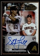 2022 Topps Gold Label Framed Autographs Stuart Fairchild #FA-SF card