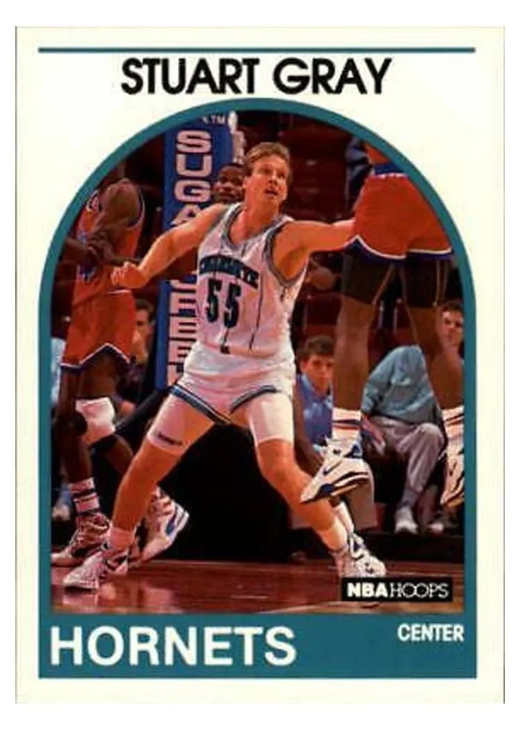 1989 Hoops Stuart Gray #352 card