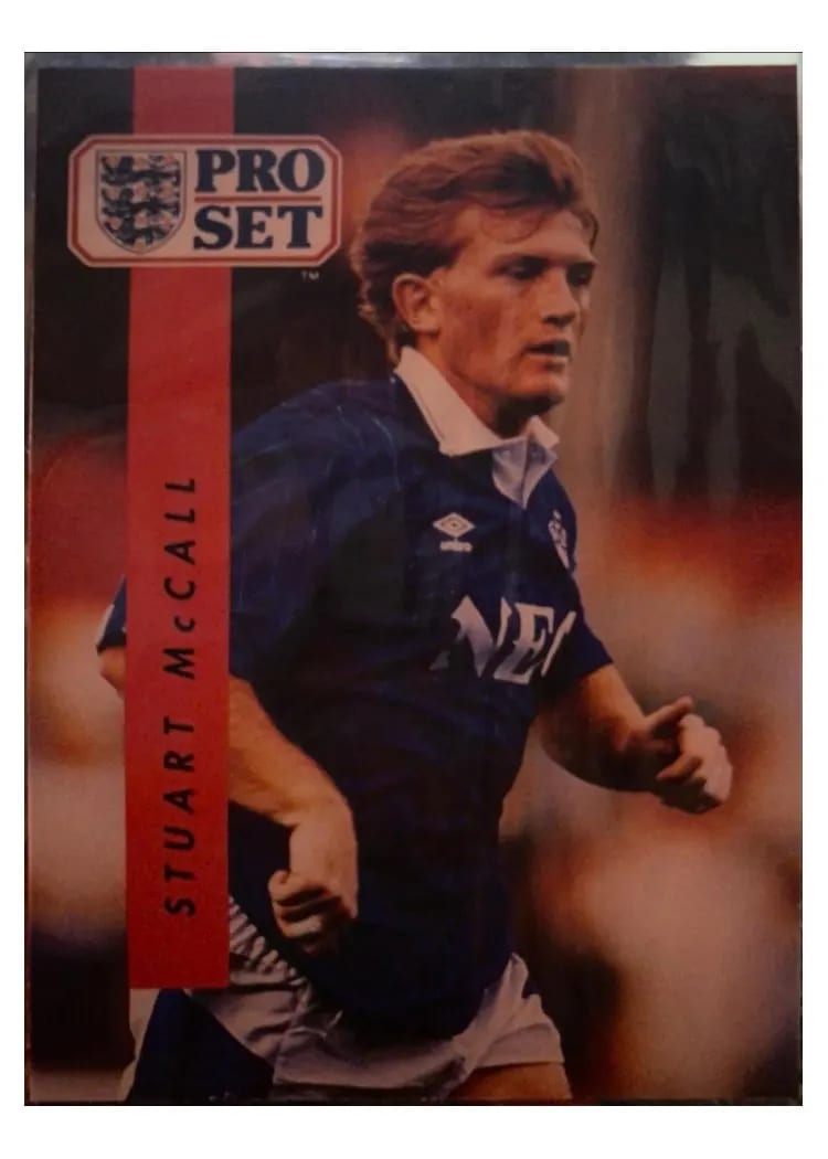 1990 Pro Set Stuart McCall #81 card