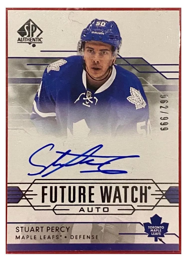 2014 SP Authentic Stuart Percy #268 card