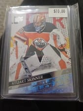 2020 Upper Deck Stuart Skinner #496 card