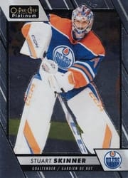 2023-24 O-Pee-Chee Platinum Base Set Stuart Skinner #71 card
