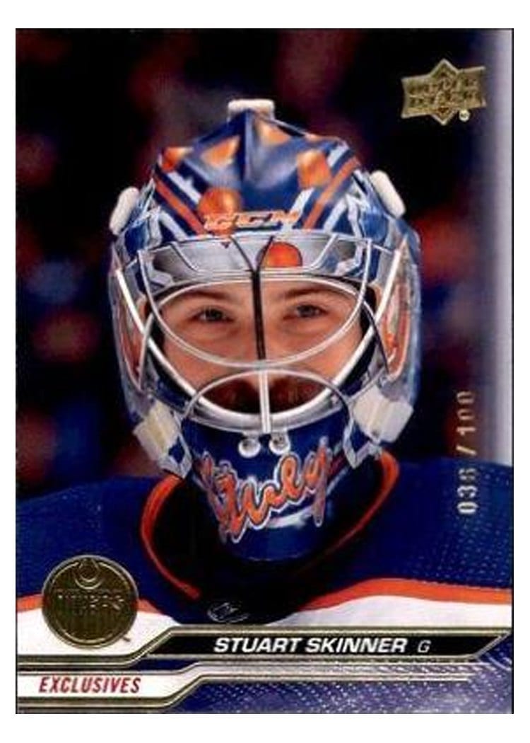 2023-24 Upper Deck Base Set Stuart Skinner #322 card