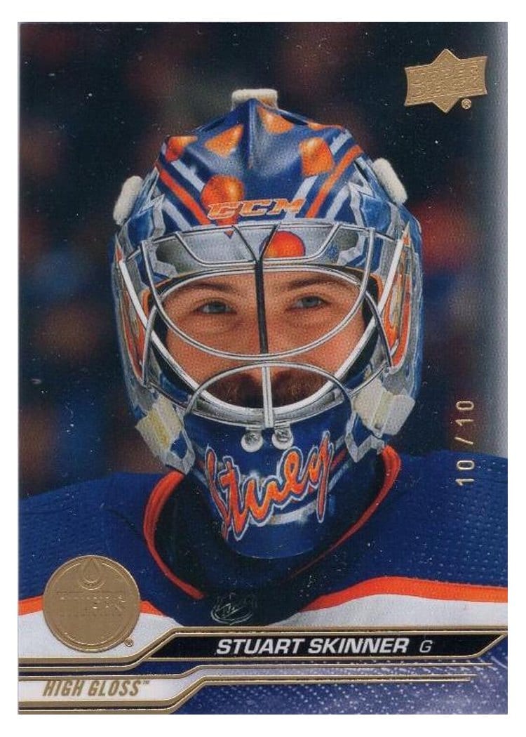 2023-24 Upper Deck Base Set Stuart Skinner #322 card