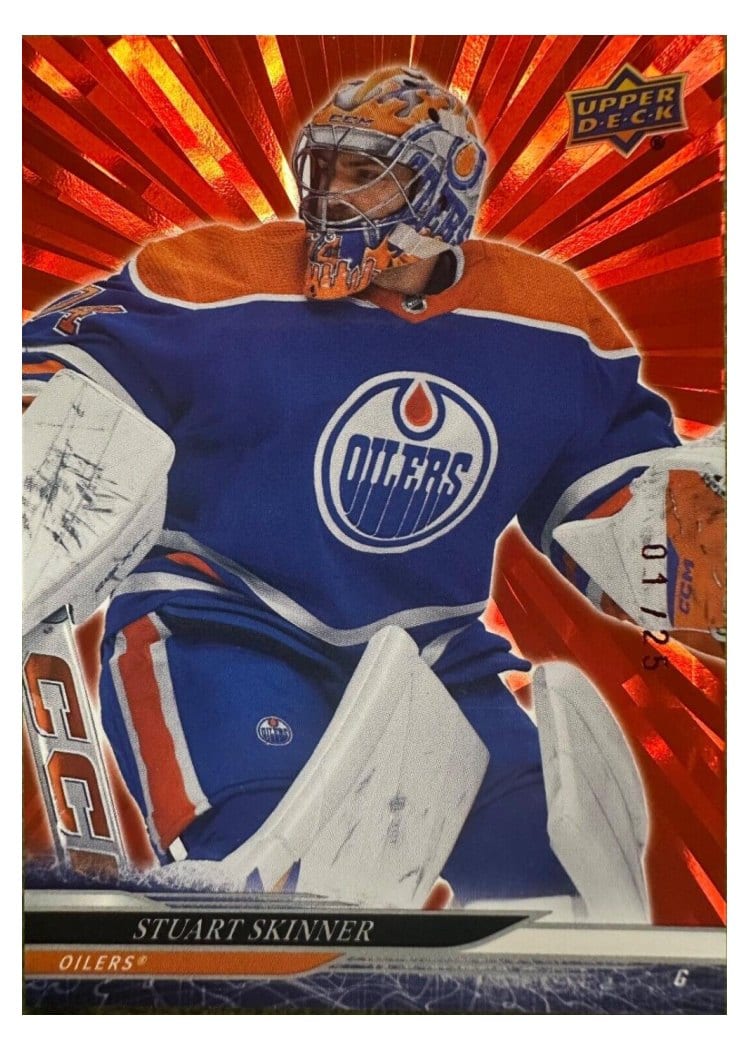 2024-25 Upper Deck Base Set Stuart Skinner #75 card