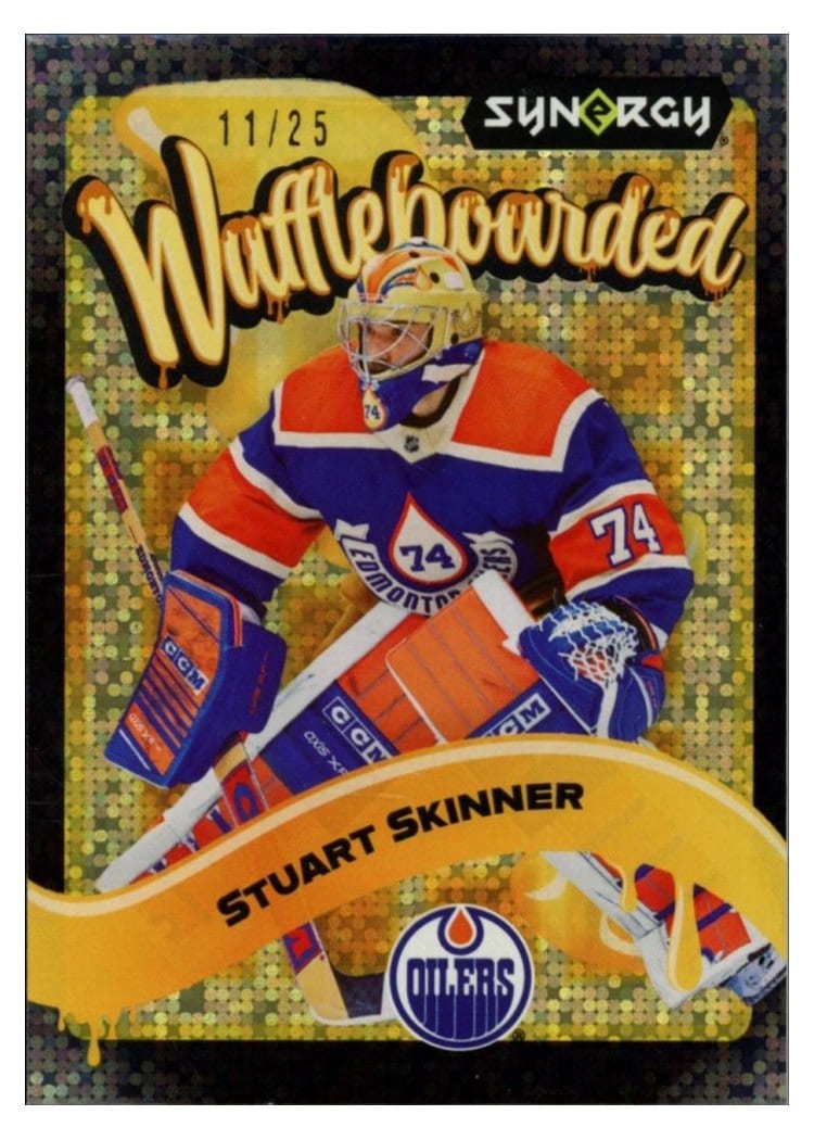 2024-25 Upper Deck Synergy Waffleboarded Stuart Skinner #WB-11 card