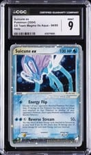 2004 Team Magma vs Team Aqua Suicune ex #94 card