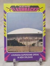 2024 Topps Heritage News Flashbacks Superdome Opens #NF-11 card