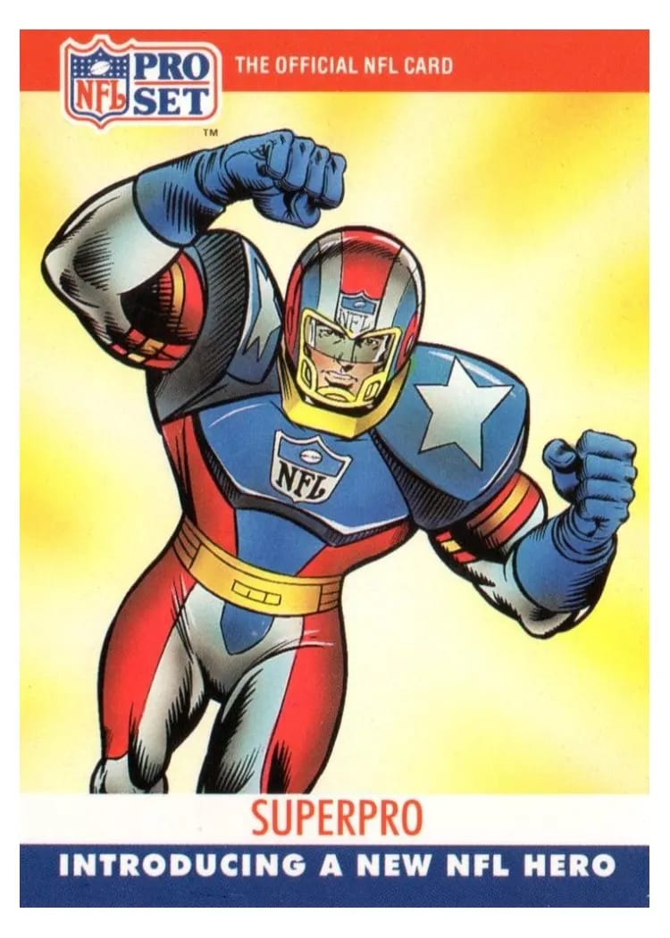 1990 Pro Set SuperPro card